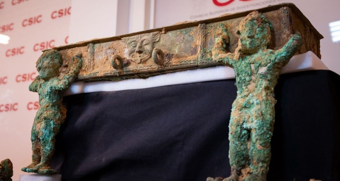 Ancient chariot emerges among remains of mysterious society that burned down its own buildings and then disappeared